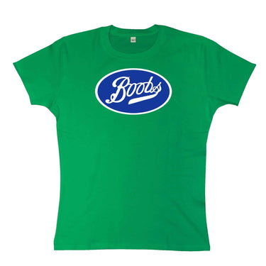 Boobs Womens Fitted T-Shirt 8Ball